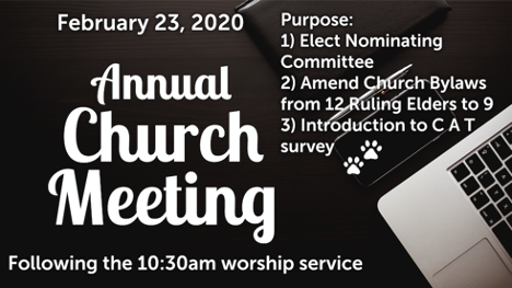 Annual Meeting February 23, 2020